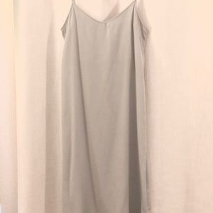 Mona B pastel blue slip dress